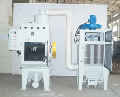 Crawler automatic sandblasting machine