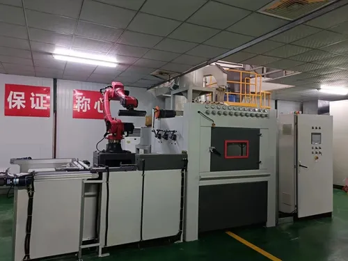 Numerical control automatic sandblasting machine
