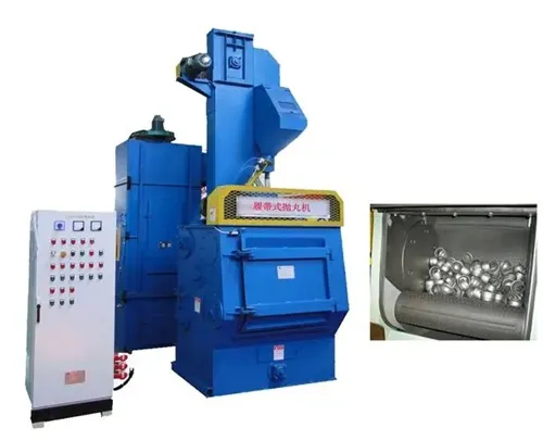 Crawler shot blasting machine